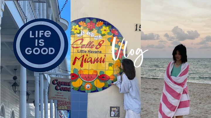 Miami Vlog | A Spontaneous Miami Trip: Sunrise and Sunset by the Beach, Hemingway’s Former Home, Lob