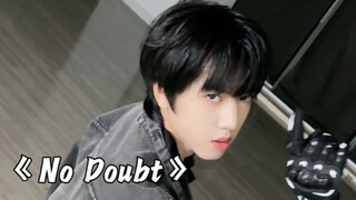 Covering ENHYPEN's song again! Let's see how talented she is! | "No Doubt" cover by Zhang Guiyuan