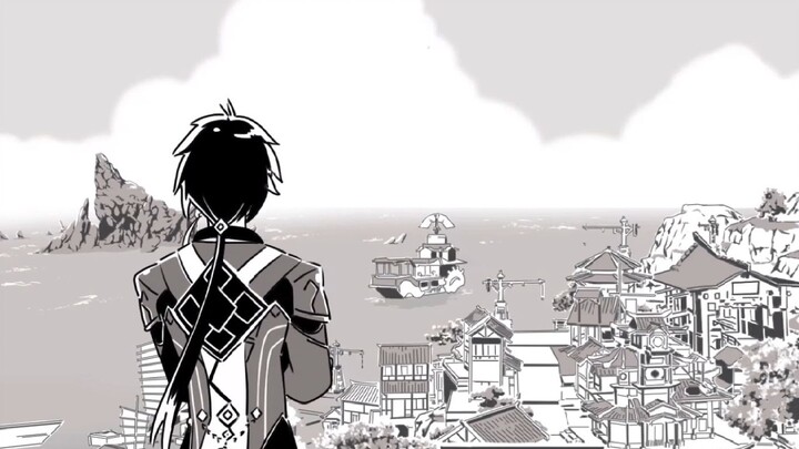 [Genshin Impact Animation] Liyue Harbor under Zhongli's protection
