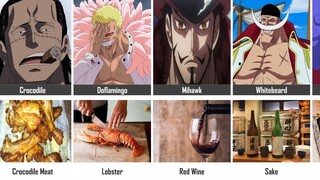 One Piece Characters Favorite Foods