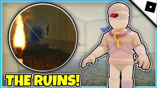 Eddsworld RP - How to get THE RUINS BADGE (ROBLOX)