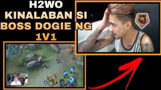 H2WO HINAMON SI BOSS DOGIE NG 1V1, GRABE BALAGBAGAN!