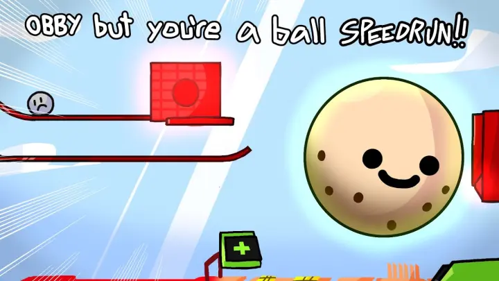 Proof that Obby But You're A Ball IS EASY LV1-LV85 (OBYAB SPEEDRUN)