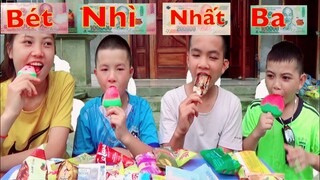 DTVN Vlog : (Tập 77) Bài học nhớ đời cho kẻ giám bắt nạt trẻ trâu ( ĐẠI CHIẾN ĂN CÁC LOẠI KEM)