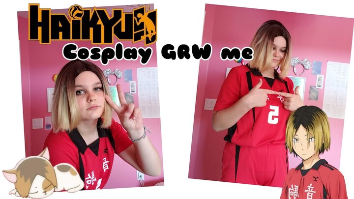 Kenma/ Haikyuu Cosplay GRWM ^ω^