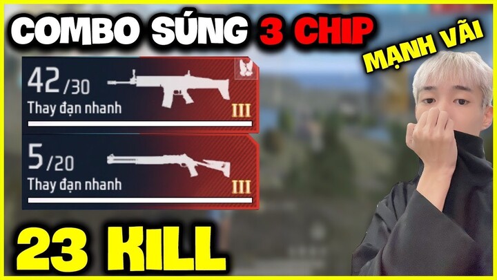 Đức Mõm Cầm Combo "MM1014 Và Scar" 3 Chíp, Lụm 23 Kill Khiến Địch Khóc Thét !!!