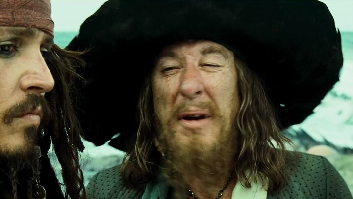 The rum in the Barbossa prosthesis is too cute.