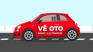 Hướng dẫn sử dụng illustrator cho người mới bắt đầu | vẽ oto theo style flat | BonART