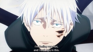 Gojo shocks everyone in breaking prison realm with force | Jujutsu Kaisen Season 2 Episode 10