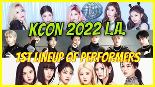 KCON 2022 LA First Lineup of Performers – KCON 2022 Los Angeles Performers