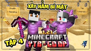 Tôi Solo Đào Netherite Với Trai Đẹp Vô Cùng Tận NeyuQ (Suy) | Siro Minecraft YTB Co op 1.21 Tập 4