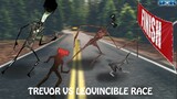 Trevor Henderson and Leovincible Monsters Race | SPORE