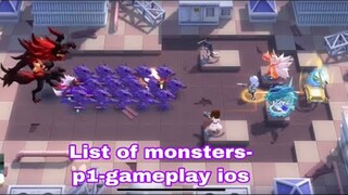 List of monsters-Android-iOS Games