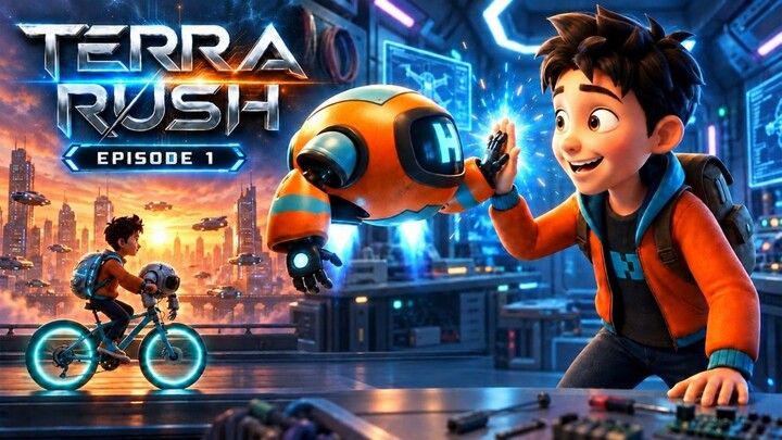Terra Rush Episode 1 The Spark of Hashtron