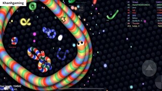 Slither.io A.I. 200,000+ Score Epic Slitherio Gameplay #92 11