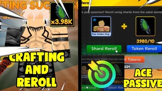 REROLLING AND CRAFTING MY GILGAMESH IN ANIME FIGHTER SIMULATOR!