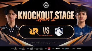 [ID] M6 Knockout Stage Hari 2 | RRQ HOSHI VS TEAM LIQUID ID | Game 3