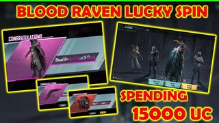 BLOOD RAVEN X-SUITE CRATE OPENING | $15000 UC | MY FIRST LUCKY SPIN | BLOOD OATH LUCKY SPIN