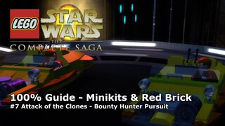 #7 Attack of the Clones - Bounty Hunter Pursuit 100% Guide - LEGO Star Wars: The Complete Saga