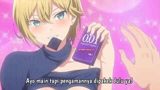 Waduh Shirota diajak main Ellie-chan tapi harus pakek pengaman dulu 😋💦
