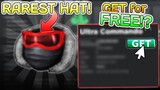 What Is The RAREST ROBLOX HAT (and How to get it for FREE)