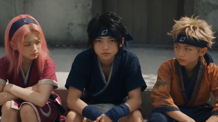 NARUTO  - EPISODE 2 (THE SURVIVAL TEST) AI 4K LIVE ACTION