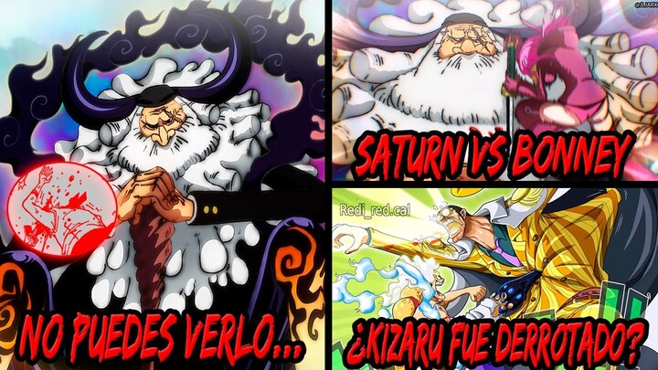 El GOROSEI SATURN Esta ROTISIMO | KIZARU Fue DERROTADO por LUFFY? | BONNEY y SATURN | ONE PIECE 1094