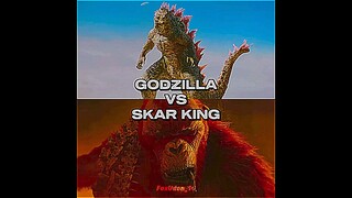 Godzilla vs Skar King | Godzilla x Kong: The New Empire | #battle #edit