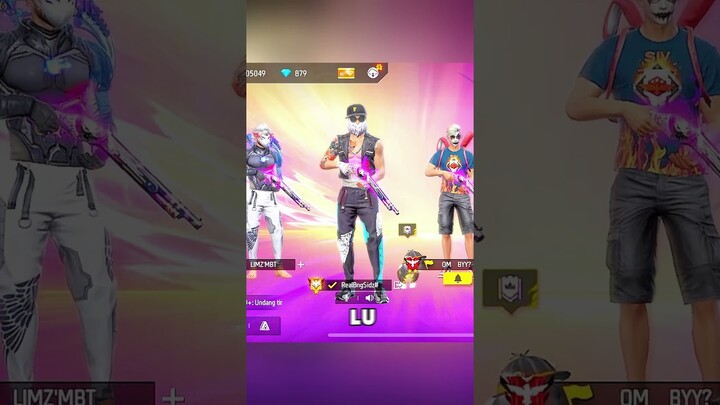 Bang sidz di kata katain topi S2 doang main bot sama om by & teman nya auto mode seram #freefire