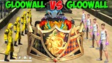 Gloowall Vs Gloowall Fight On Factory | New Gloowall Skin Challange | Noob Vs Pro | Free Fire Max