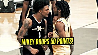 Mikey Williams Drops 50 POINTS in HEATED MATCH-UP!! Mikey Talks His Trash & BACKS IT UP!!