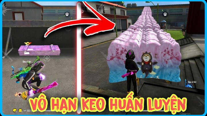 Free Fire | Bug vô hạn bom keo vào huấn luyện cực bá | Top 3 bug & trick free fire | Báo Hồng Gaming