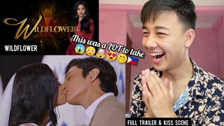 Wildflower Trailer | Philippine's revenge drama TV series | Diego & Lily's First Kiss | REACTION