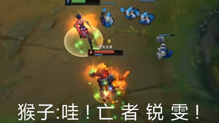 Monyet: Wah! Wang Zhe Rui Wen!