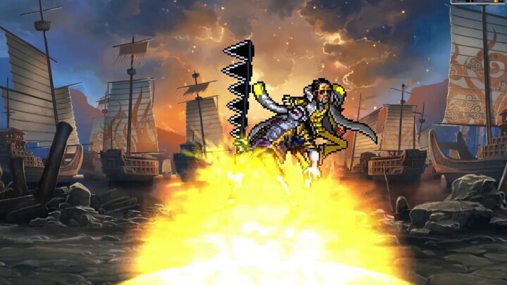 [Pirate MUGEN] Demonstrasi keterampilan Jenderal Kizaru (Umum)