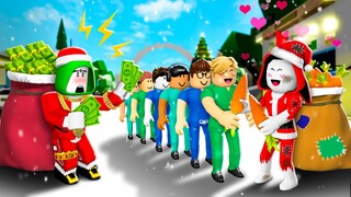 SANTA Mikey And SANTA JJ Ultimate Battle | Maizen Roblox | ROBLOX Brookhaven 🏡RP - FUNNY MOMENTS