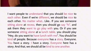LET'S BE KIND TO EACH OTHER