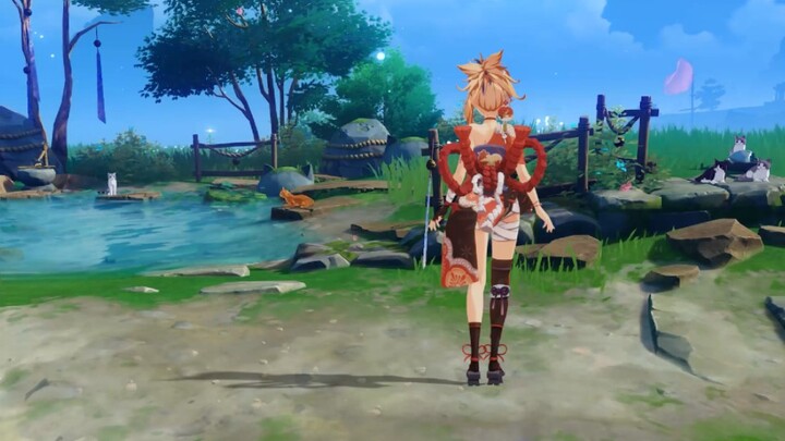 Xiaogong's new standby action, Xiaogong is still the cutest