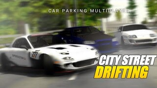 City Streets Drifting | Car Parking Multiplayer |