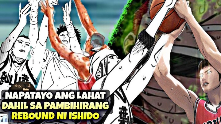 CH.108 - NAGPAKITANG GILAS SI ISHIDO SA REBOUND, HANAMICHI NAGULAT SA TAAS NG TALON NI ISHIDO