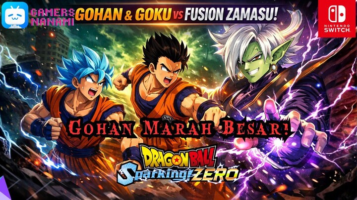 AMARAH GOHAN MELEDAK 💥 ZAMASU FUSION JADI KORBAN