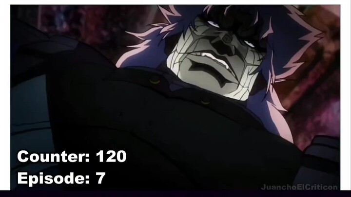 Cuộc phiêu lưu kỳ lạ của Jojo Phần 1 đến 6 được gọi là DIO nhiều lần