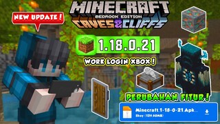 UPDATE! MCPE VERSI 1.18.0.21 BETA | XBOX LOGIN + FITUR BARU!