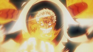 The ultimate tension of painting between Garp and Aokiji