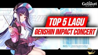 5 LAGU TOP Dari Konser Genshin Impact Melodies of an Endless Journey - Top up di Meppostore.id