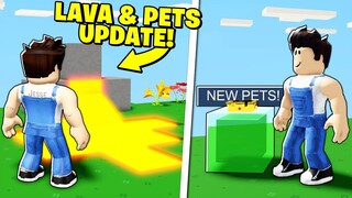 LAVA & PETS UPDATE! 🌋 *4 NEW PETS* Roblox Islands