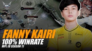 Best Moments Fanny Kairi 100% Winrate MPL ID Season 11