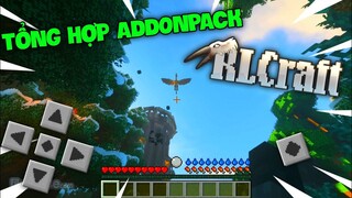 🔥ADDON/MOD RL CRAFT CỰC HAY CHO MINECRAFT PE 1.19 MỚI NHẤT CÓ RỒNG LỬA, THANH NƯỚC, VŨ KHÍ MỚI...