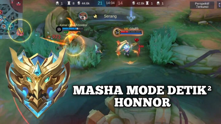 DETIK-DETIK HONOR....MASHA MODE GENDONG !!??🔥🔥