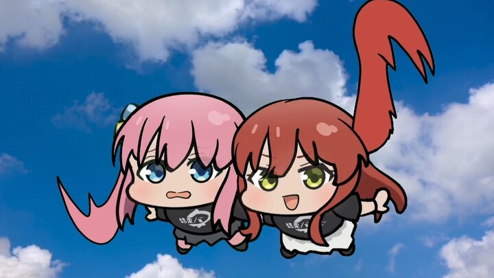 Kitabori dan rekannya terbang bersama ~ [Lonely Rock/Hundred Days Painting]